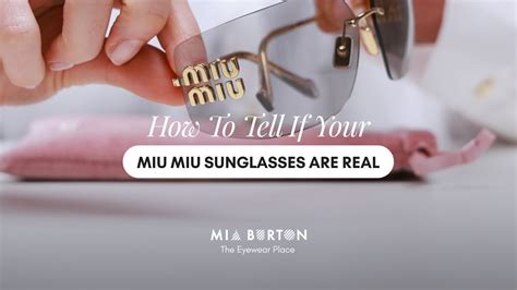 How To Tell If Your Miu Miu Sunglasses Are Real